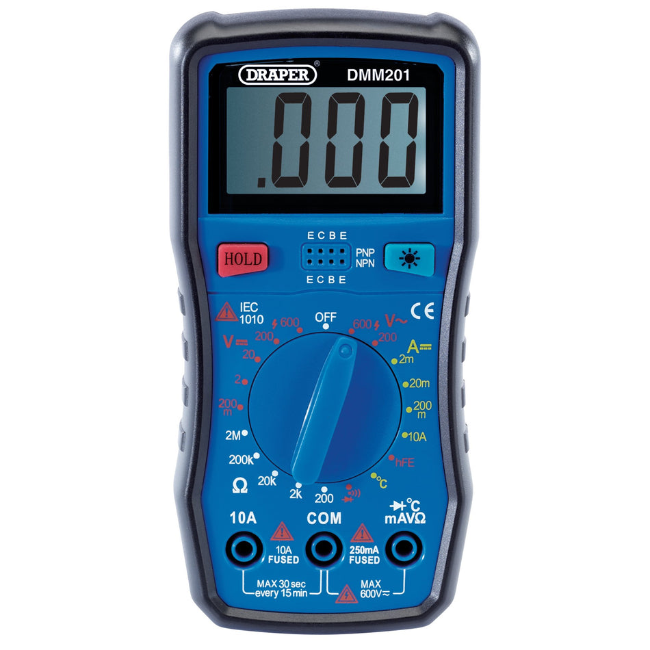 Digital Multimeter: Model No. DMM201