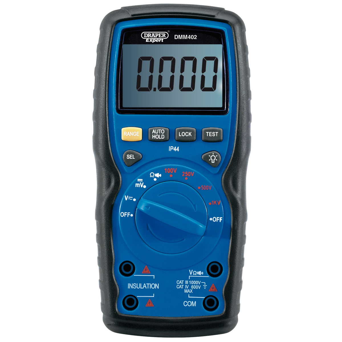 Draper Expert Insulation Resistance Meter : Model No. DMM402