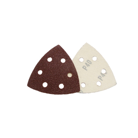 Delta Sanding Sheets with Hook and Loop, 93mm, Assorted Grit (Pack of 10): Model No. SSD1