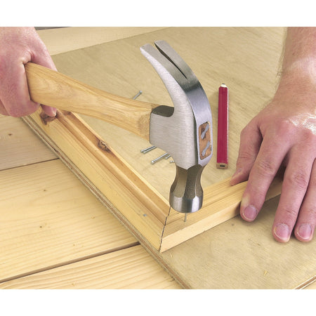 DRAPER 450G (16oz) Hickory Shaft Claw Hammer: Model No.6213