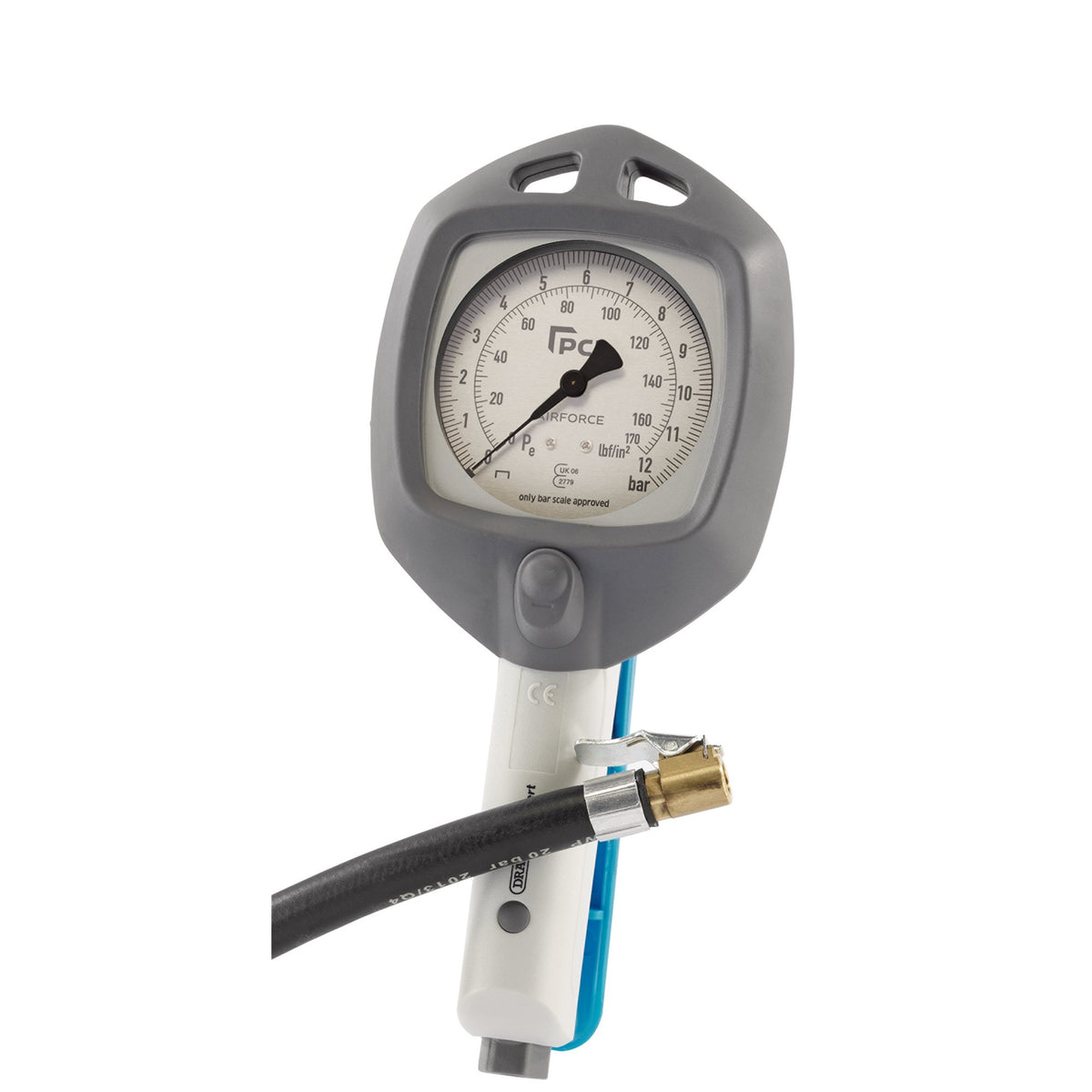 DRAPER PCL Airforce Analogue Tyre Inflator: Model No.TI AIRFORCE