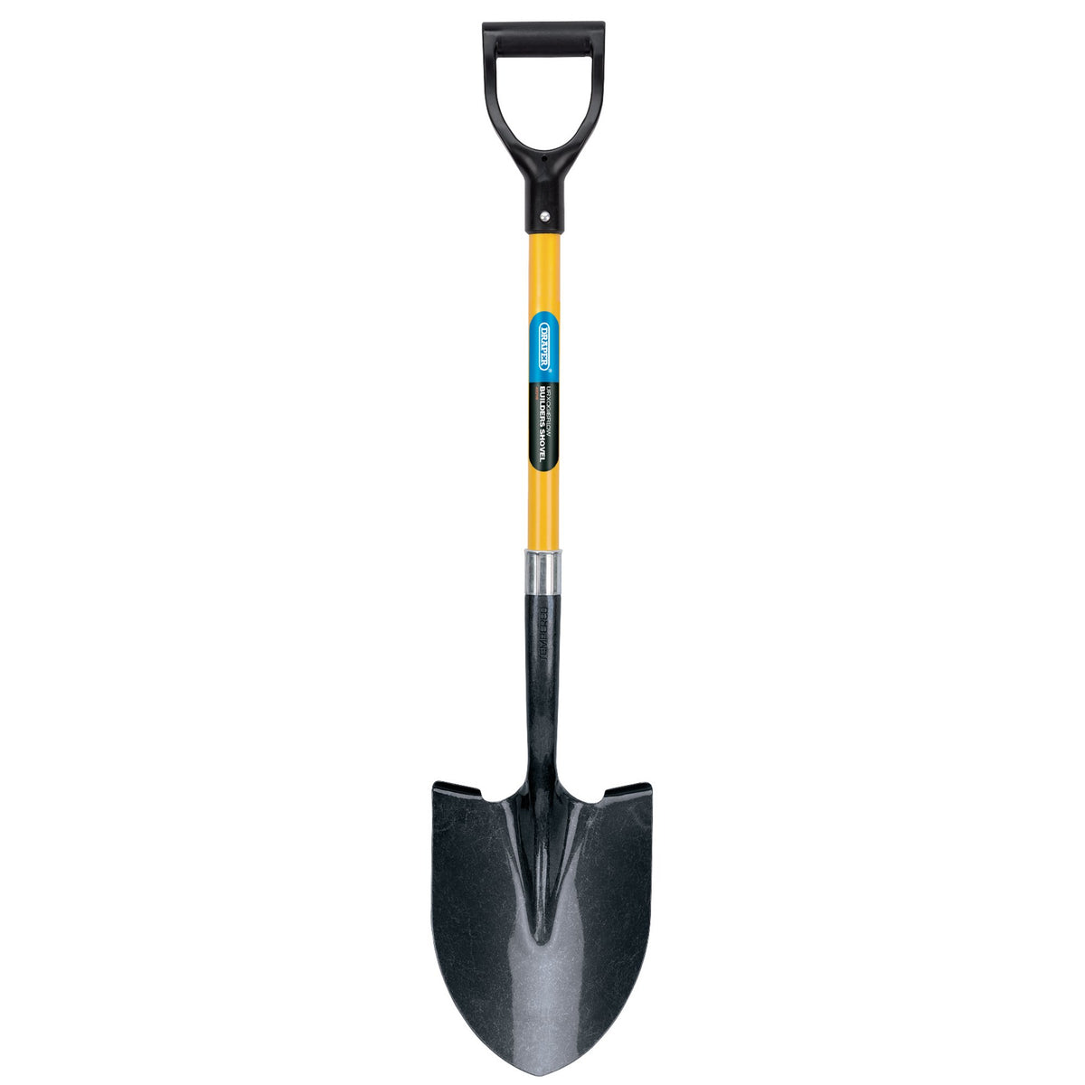 DRAPER Round Point Shovel with Fibreglass Shaft: Model No. RPSFG