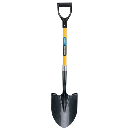 DRAPER Round Point Shovel with Fibreglass Shaft: Model No. RPSFG