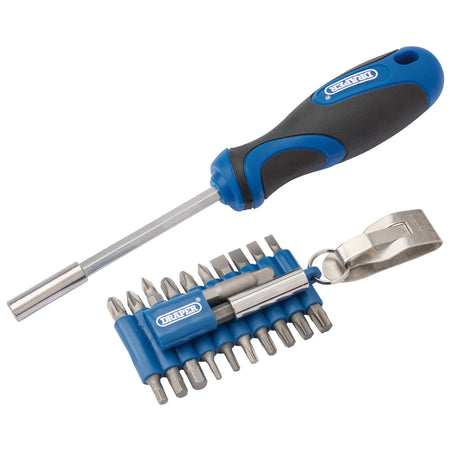 DRAPER 23 piece Screwdriver and Bit Set: Model No.865/23