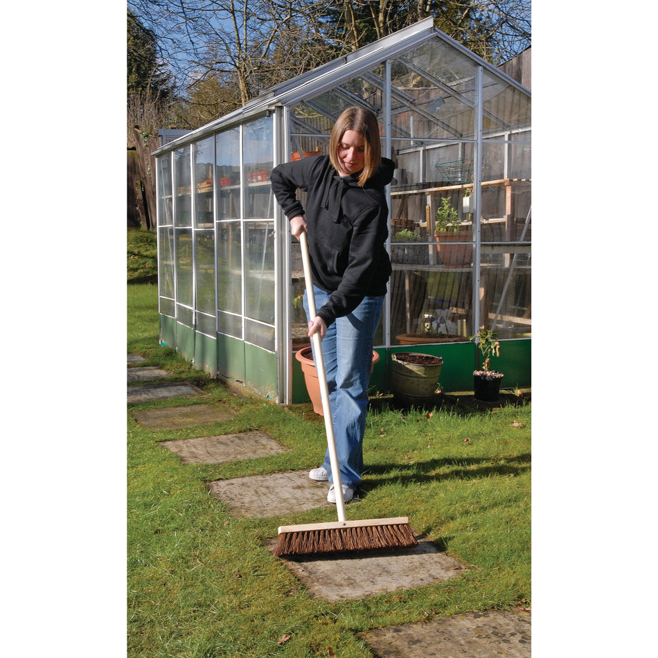 DRAPER 450mm Stiff Bassine Broom Head: Model No.BRM/BASS