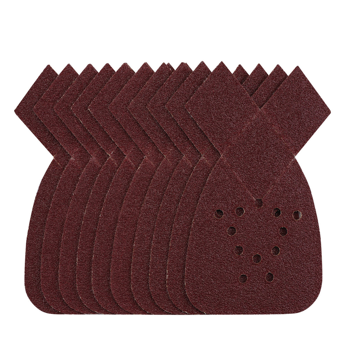 Detail Sanding Sheets with Hook and Loop, 140mm, 40 Grit, SSD4 (Pack of 10): Model No. SSD4