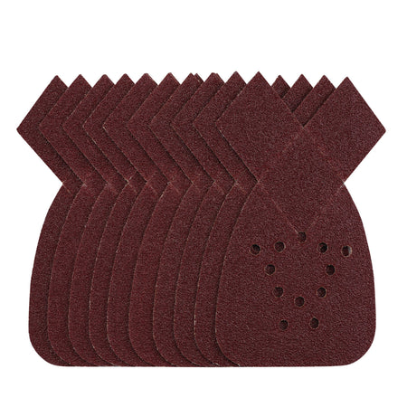 Detail Sanding Sheets with Hook and Loop, 140mm, 40 Grit, SSD4 (Pack of 10): Model No. SSD4