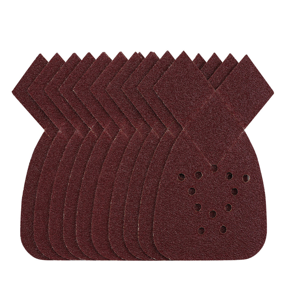 Detail Sanding Sheets with Hook and Loop, 140mm, 40 Grit, SSD4 (Pack of 10): Model No. SSD4
