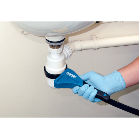 DRAPER 2 Piece Soft Grip Strap Wrench Set: Model No.SWR2