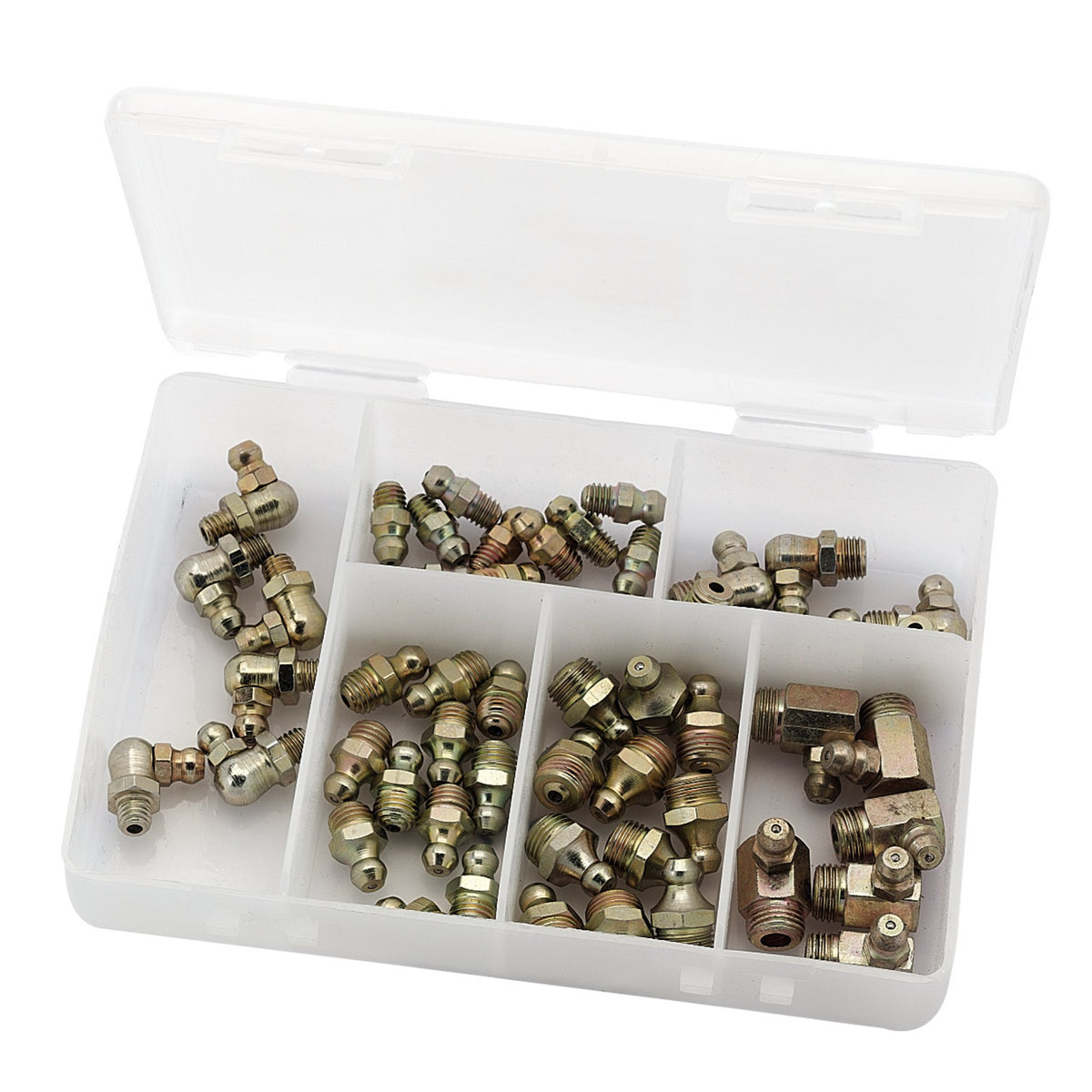DRAPER 50 Assorted BSPt Grease Nipples: Model No.GNA-BSPT