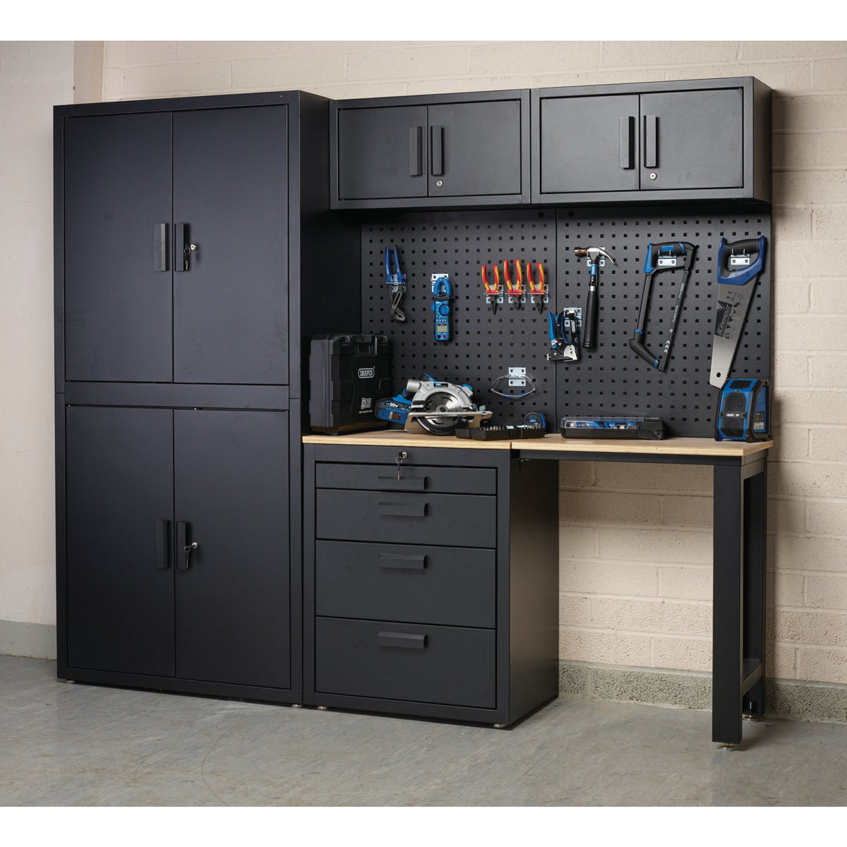 Single Garage Workstation: Model No. MS100