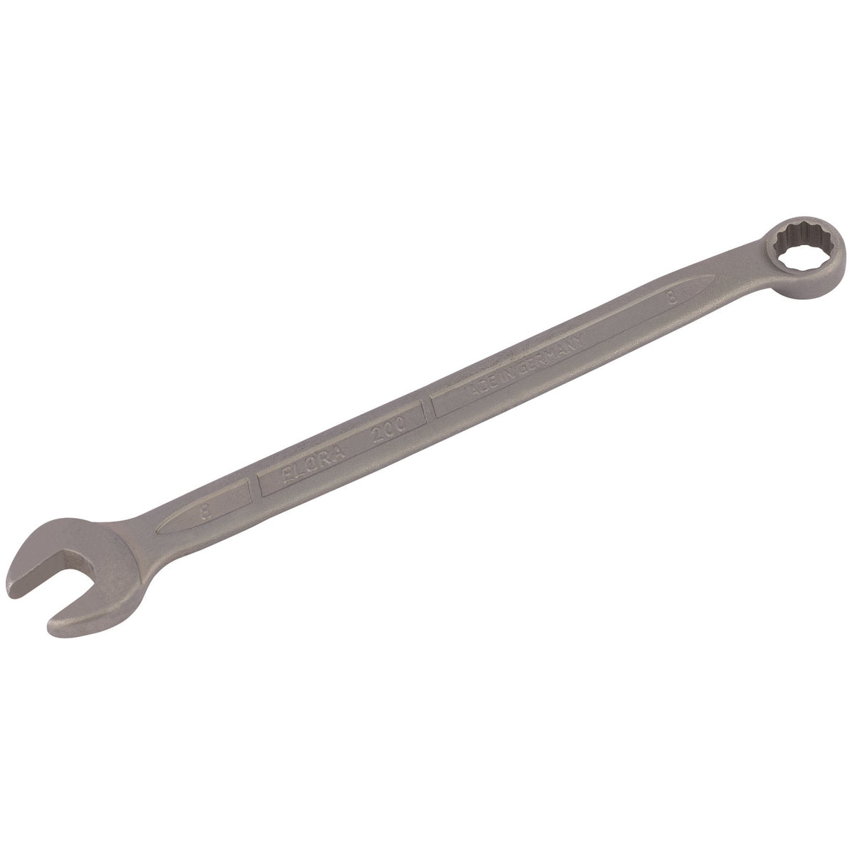 8mm Long Stainless Steel Combination Spanner: Model No.200