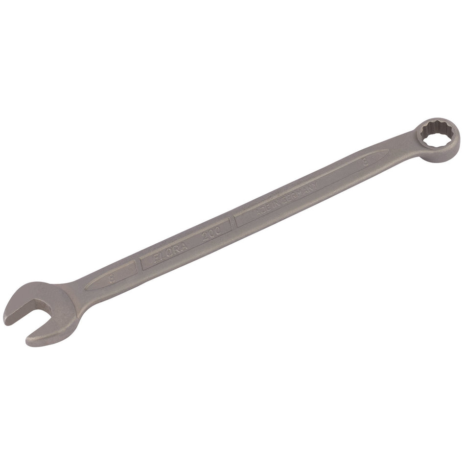 8mm Long Stainless Steel Combination Spanner: Model No.200