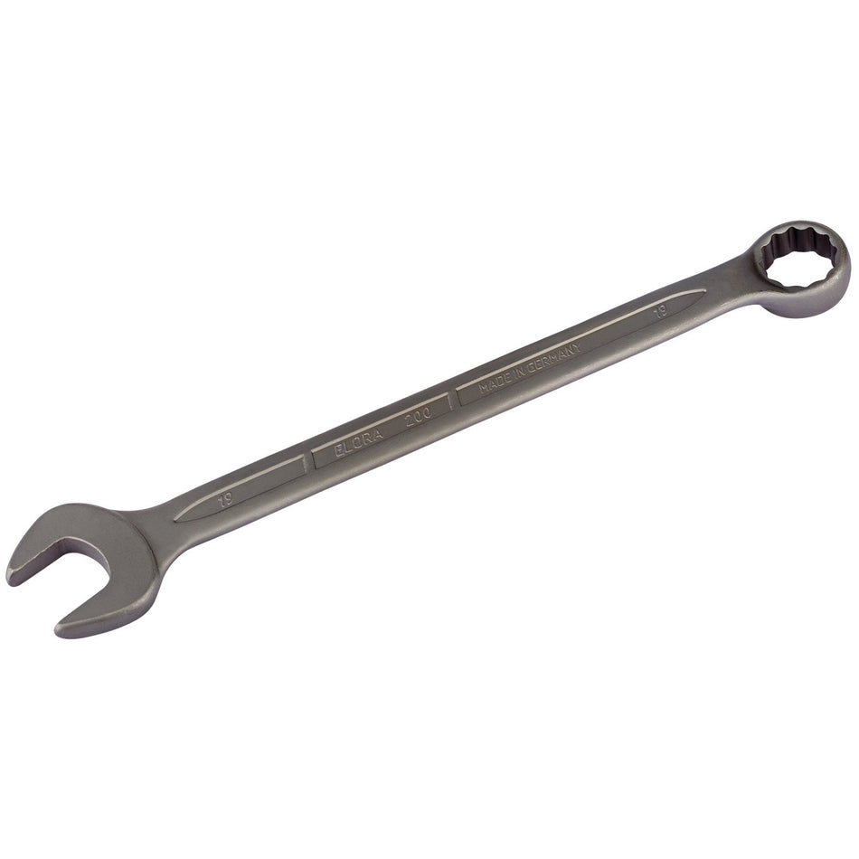 19mm Long Stainless Steel Combination Spanner: Model No.200