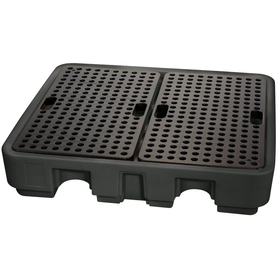 DRAPER Four Drum Spill Containment Pallet: Model No.SPILL-4