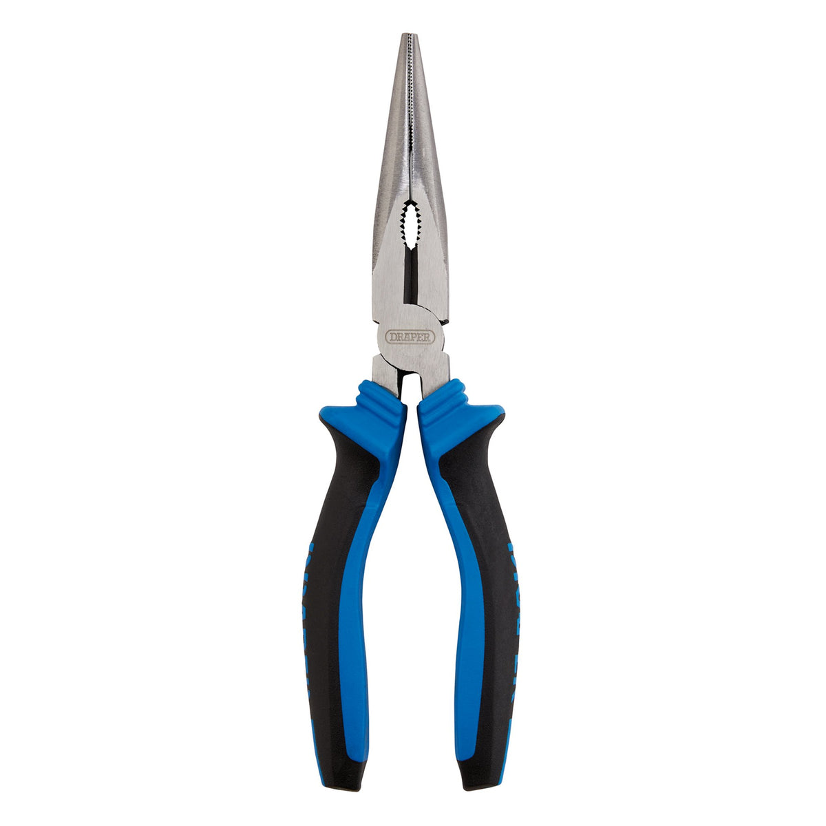 DRAPER 200mm Soft Grip Long Nose Pliers: Model No.1020