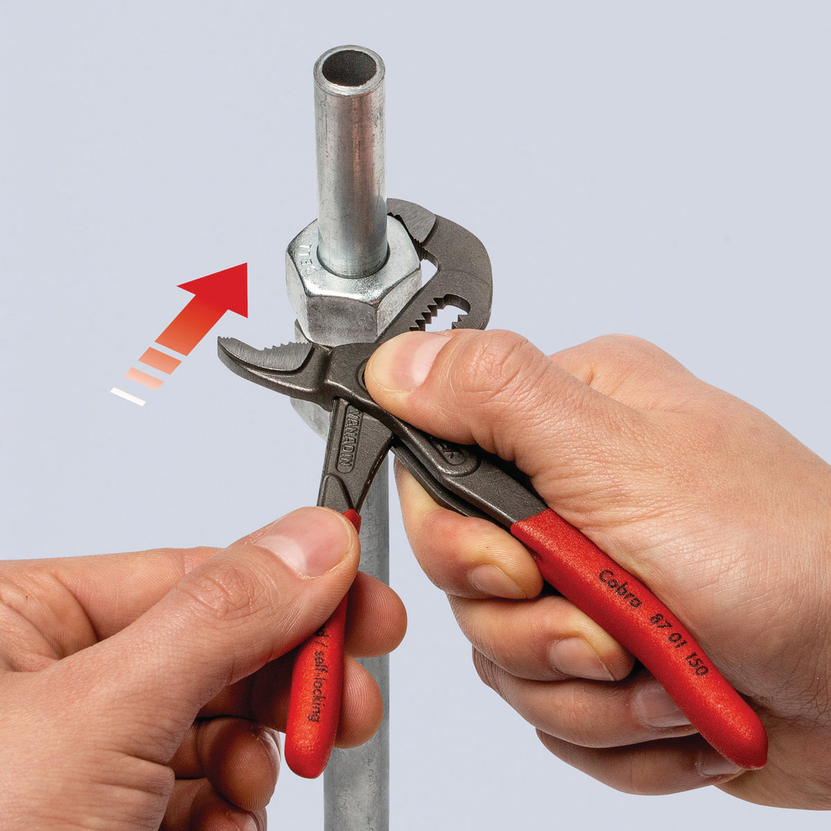Knipex 150mm Cobra® Waterpump Pliers : Model No.87 01 150 SB
