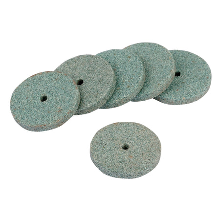 DRAPER Tube of 6 22mm 80 Grit Grinding Wheels for 95W Multi Tool Kit: Model No.APT70A