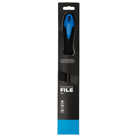 DRAPER 200mm Round File and Handle: Model No.8106B