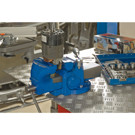 DRAPER 125mm Engineers Bench Vice: Model No.BV125/L