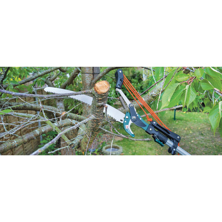 DRAPER Expert Tree Pruner with Telescopic Handle - Cutting Capacity 32mm Dia.: Model No.G1200/EXP