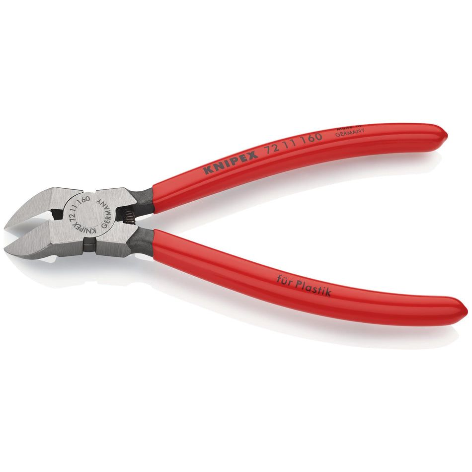 KNIPEX 72 11 160 Plastic Cutters, 160mm