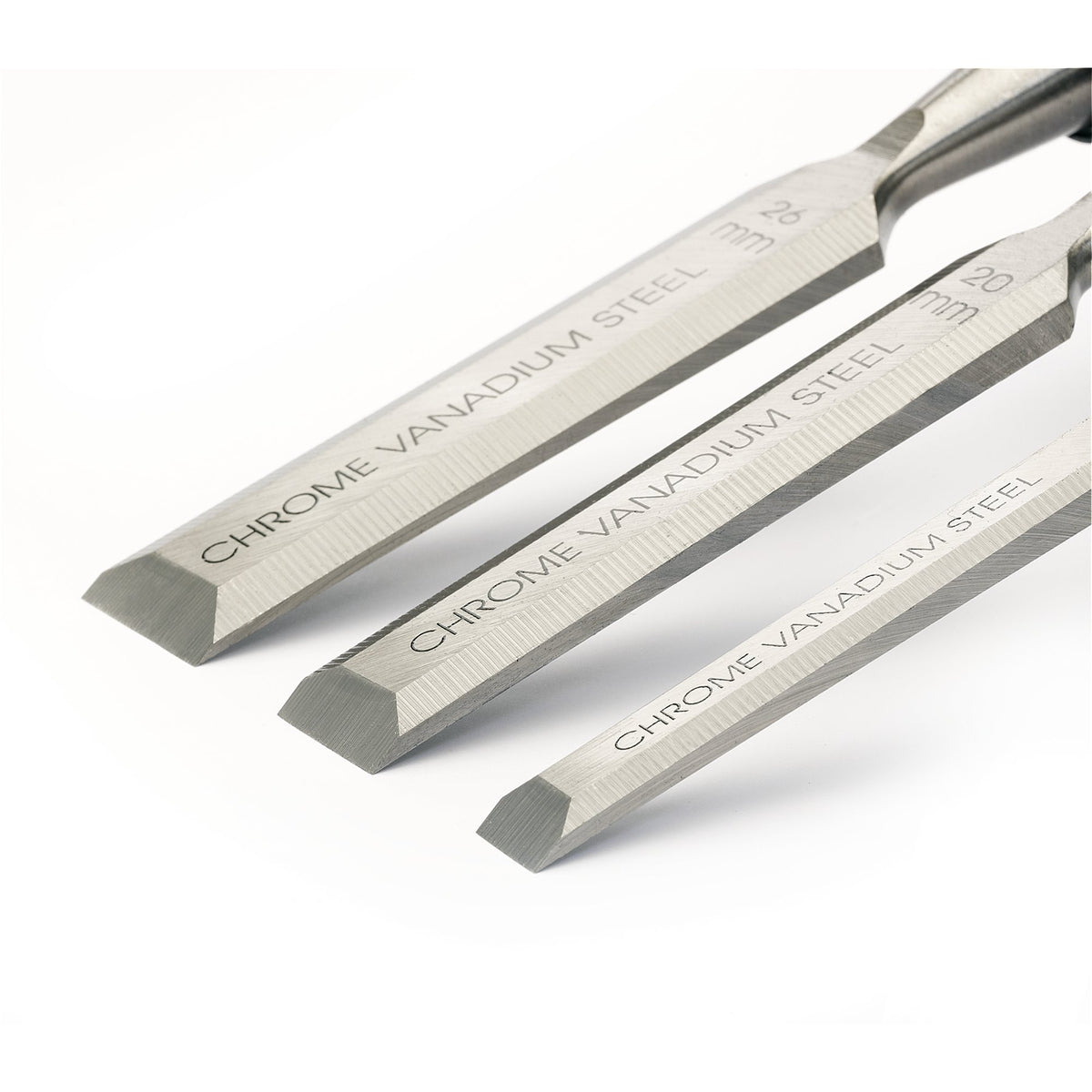 150mm Chisels with Bevel Edges (3 piece): Model No. DWCSG3