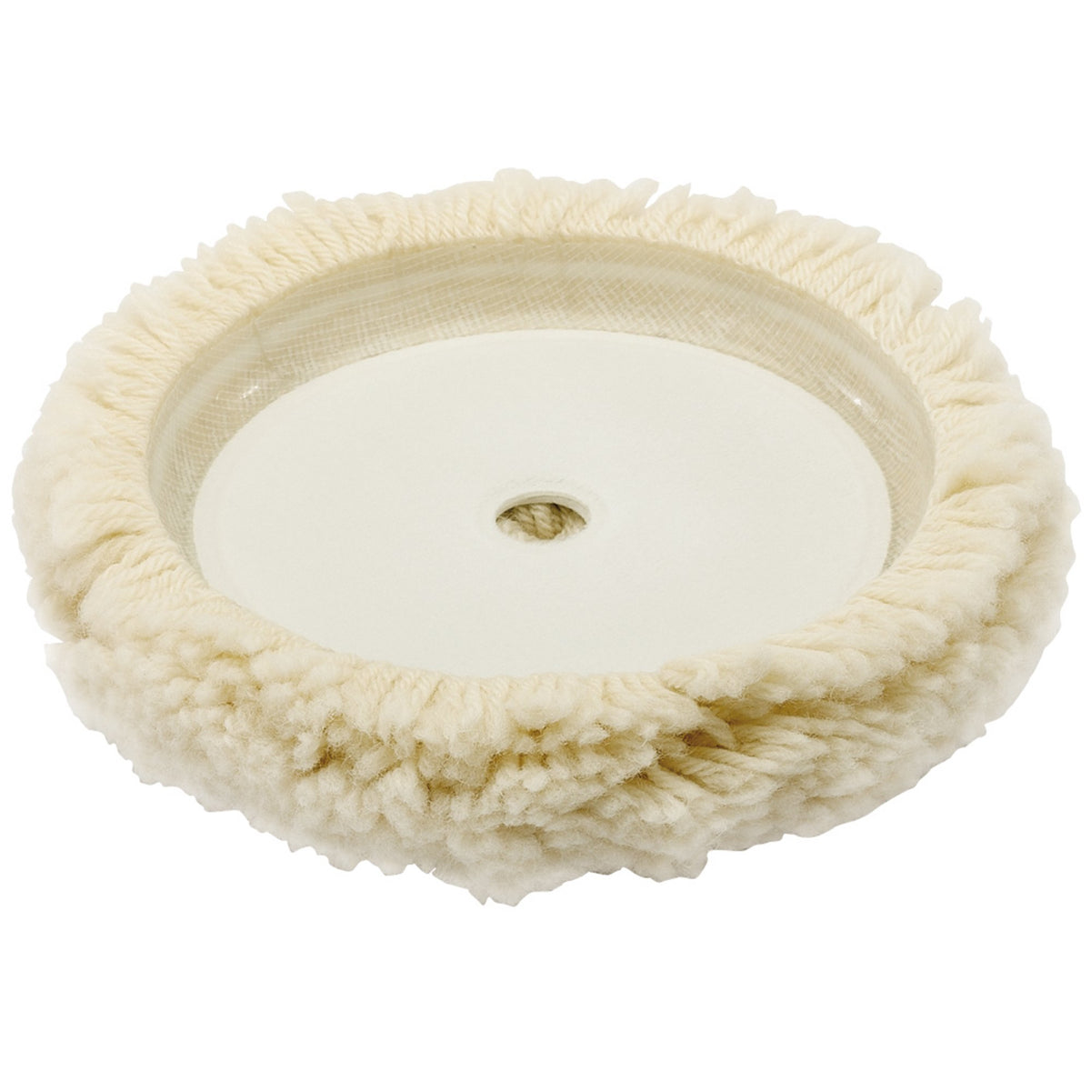 DRAPER 175mm Hook & Loop Backed Lambswool Polishing Bonnet for 44190: Model No.APT119