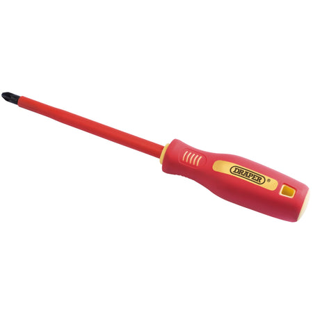 DRAPER No: 3 x 250mm Fully Insulated Soft Grip PZ TYPE Screwdriver. (display packed): Model No.952PZ