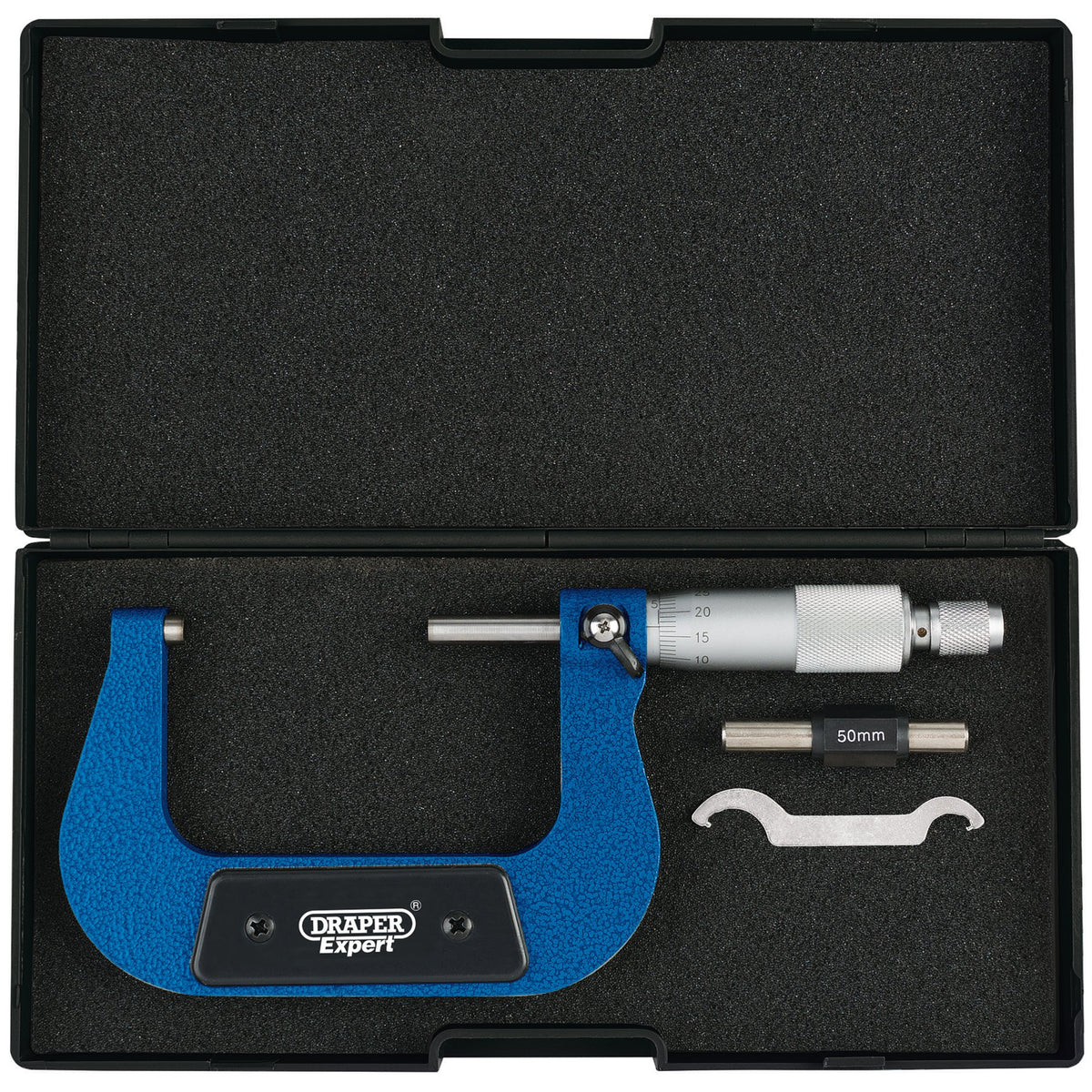 DRAPER Expert Metric External Micrometer - 50-75mm: Model No.PEM