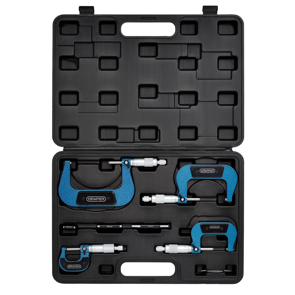 DRAPER Expert 4 Piece Metric External Micrometer Set: Model No.PEM/4