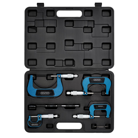 DRAPER Expert 4 Piece Metric External Micrometer Set: Model No.PEM/4