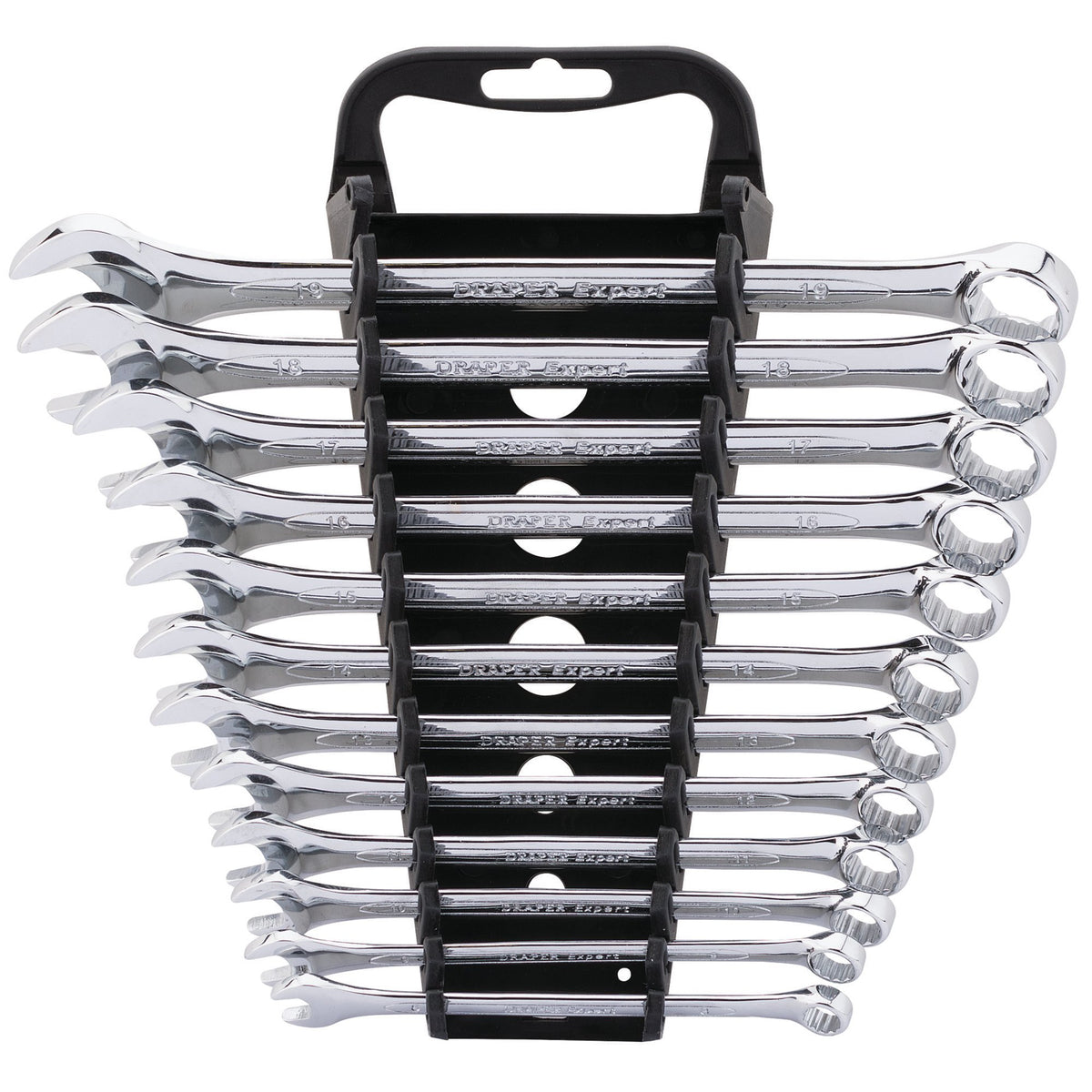 Draper Expert HI-TORQ Metric Combination Spanner Set, 8 - 19mm (12 Piece) : Model No. 8220/12/MM