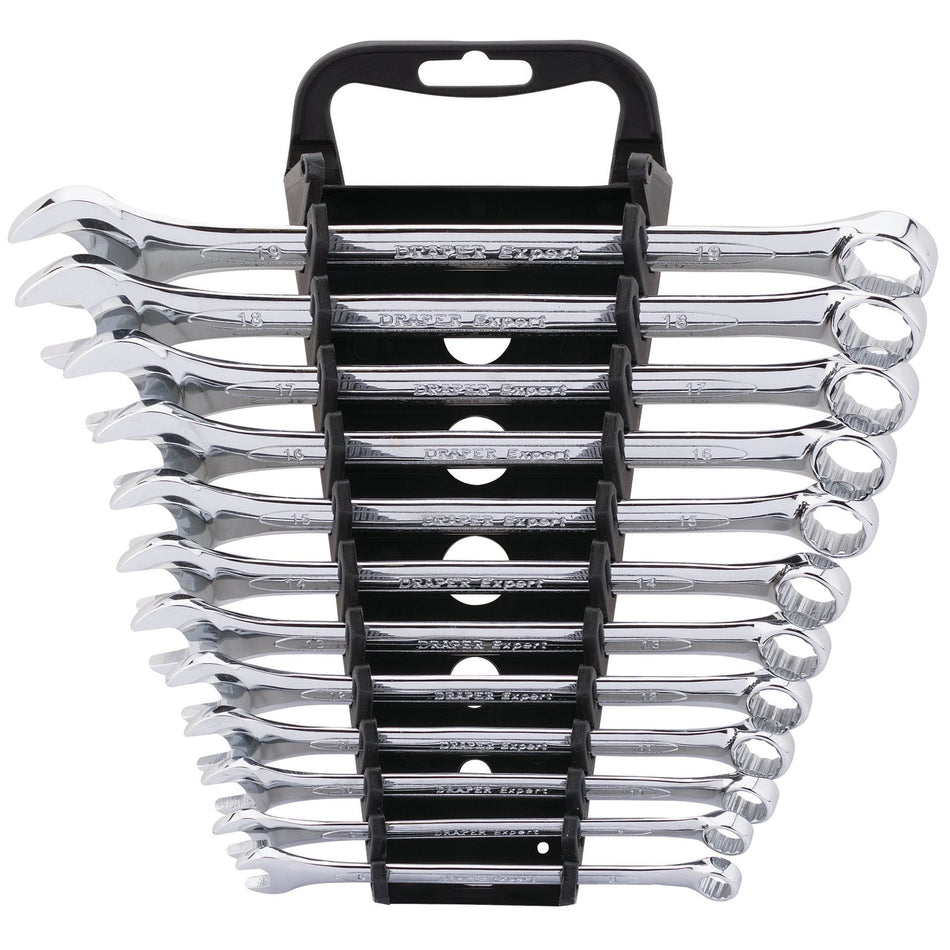 Draper Expert HI-TORQ Metric Combination Spanner Set, 8 - 19mm (12 Piece) : Model No. 8220/12/MM