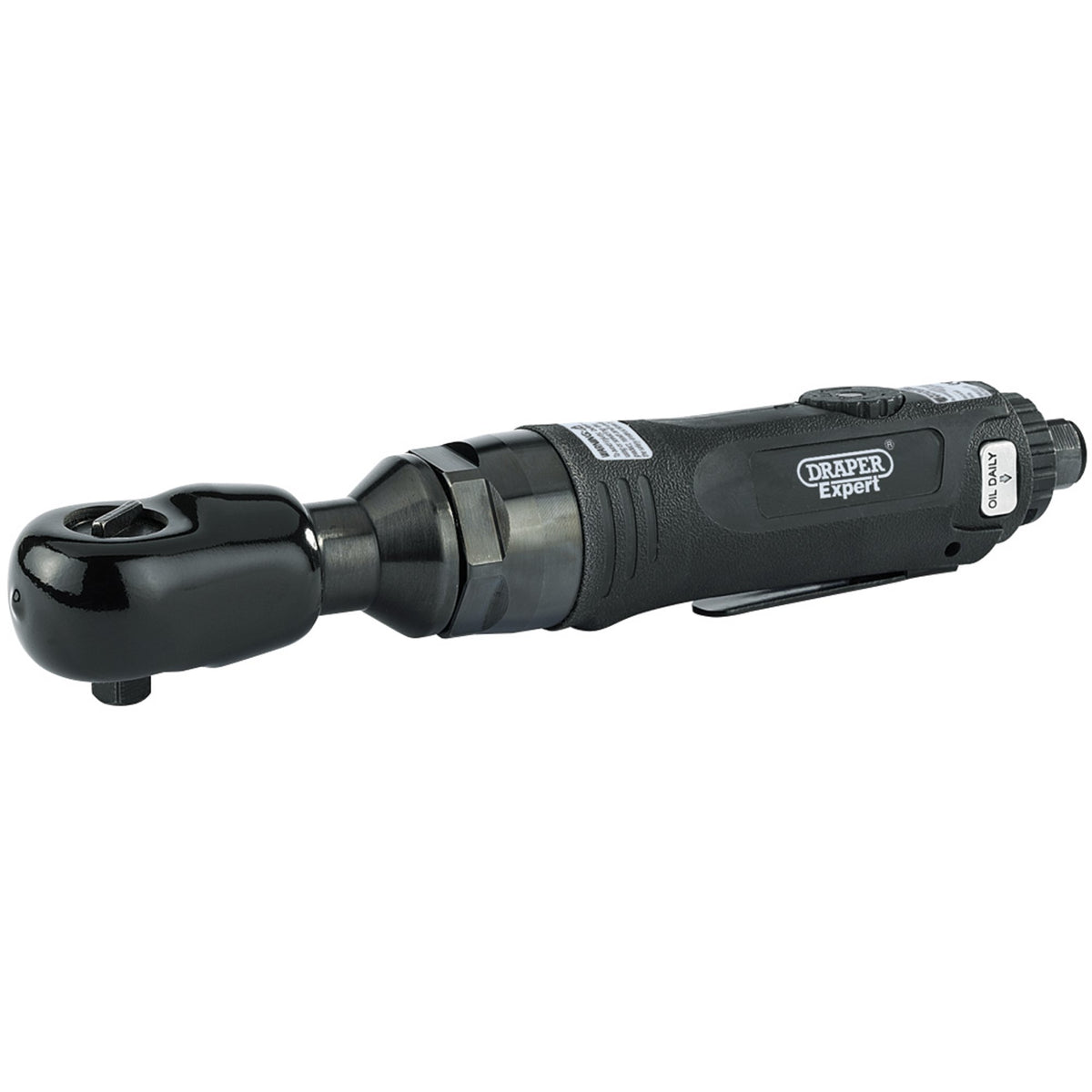 DRAPER Expert 3/8in. Sq. Dr. Soft Grip Reversible Air Ratchet: Model No.5224PRO