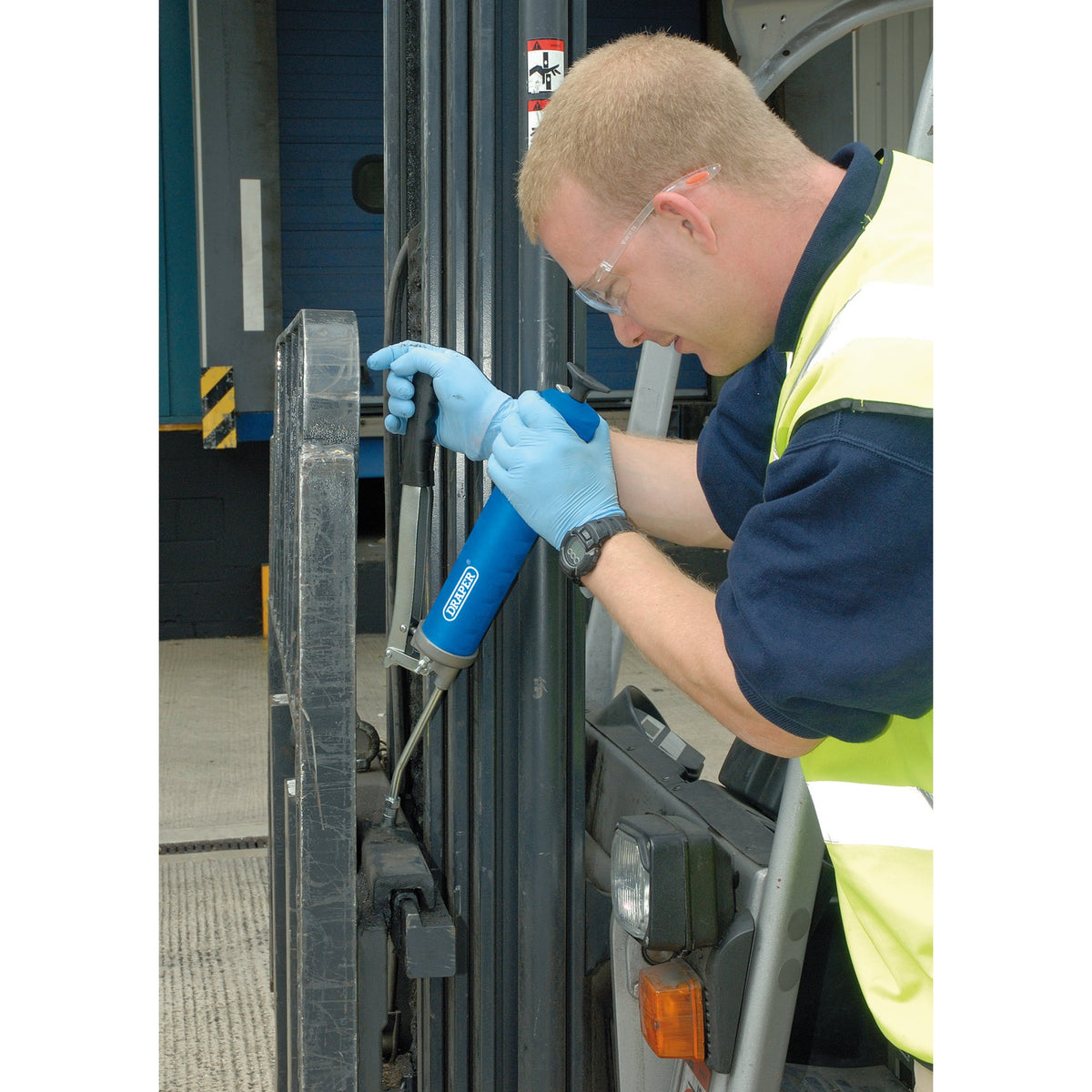 DRAPER 500cc Heavy Duty Lever Grease Gun: Model No.A4/L