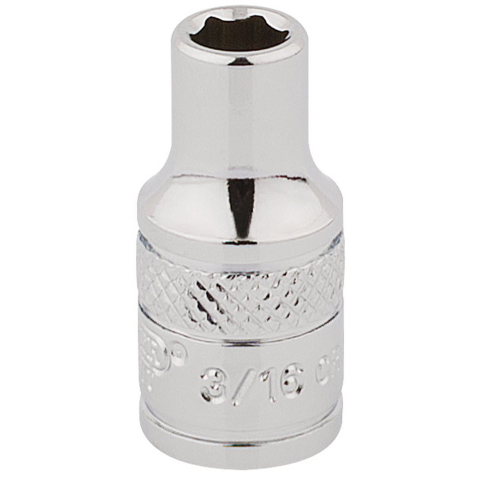 DRAPER 1/4" Square Drive Hi-Torq 12 Point Socket (3/16"): Model No. B-AF