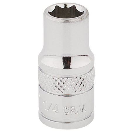 DRAPER 1/4" Square Drive Hi-Torq 12 Point Socket (1/4"): Model No. B-AF