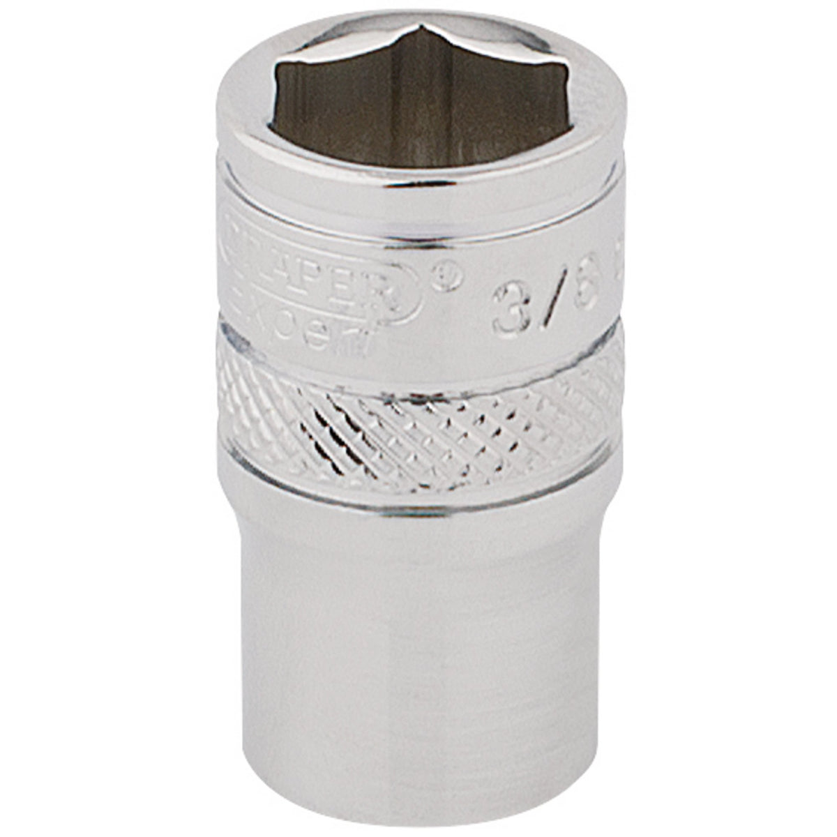 DRAPER 1/4" Square Drive Hi-Torq 12 Point Socket (3/8"): Model No. B-AF