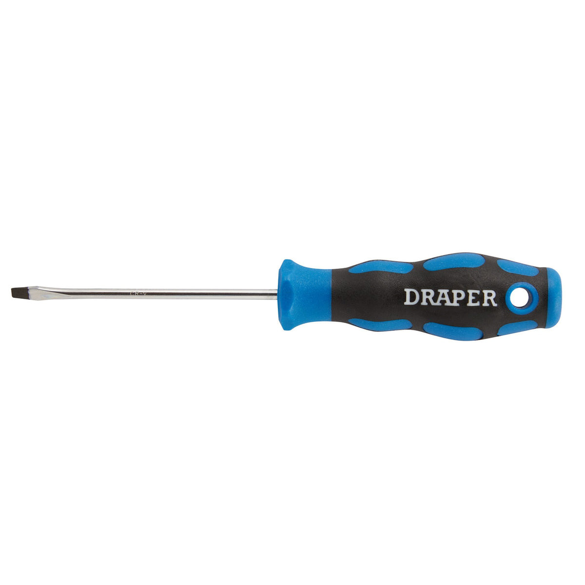 DRAPER 3.2 x 75mm Plain Slot Screwdriver with Soft Grip Handles: Model No.865