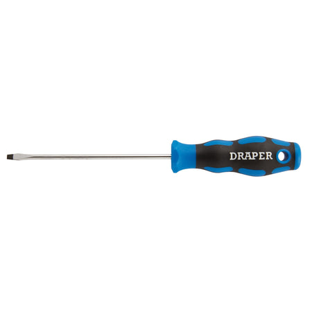 DRAPER 3.2 x 100mm Plain Slot Screwdriver with Soft Grip Handles: Model No.865