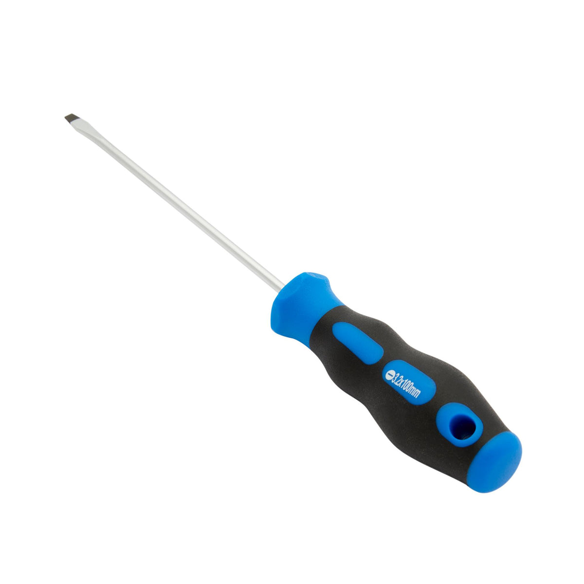 DRAPER 3.2 x 100mm Plain Slot Screwdriver with Soft Grip Handles: Model No.865