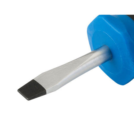 DRAPER 6.0 x 38mm Plain Slot Screwdriver with Soft Grip Handles: Model No.865