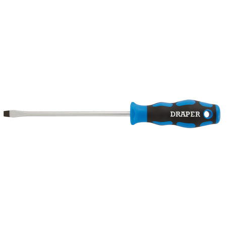 DRAPER 6.0 x 150mm Plain Slot Screwdriver with Soft Grip Handles: Model No.865