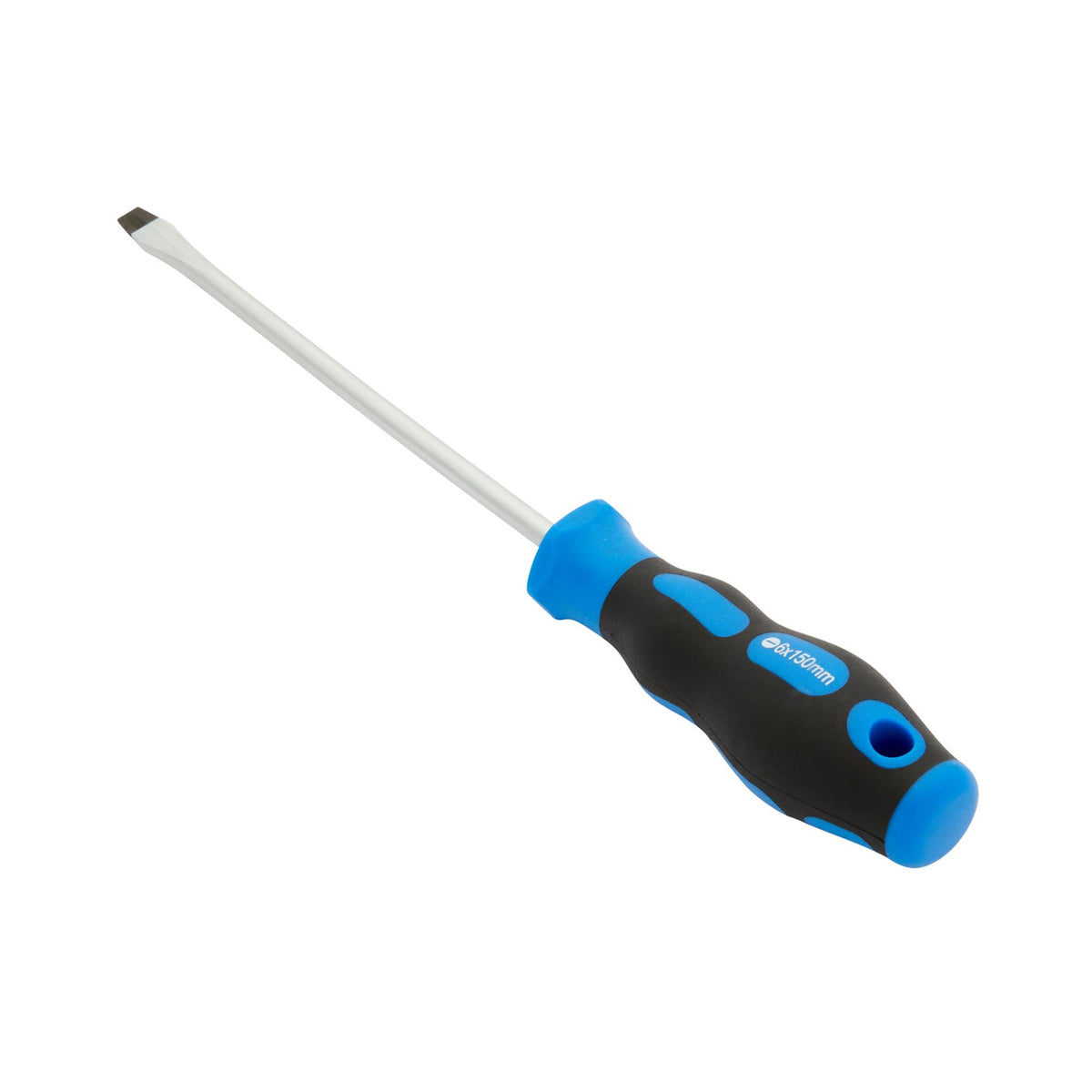 DRAPER 6.0 x 150mm Plain Slot Screwdriver with Soft Grip Handles: Model No.865