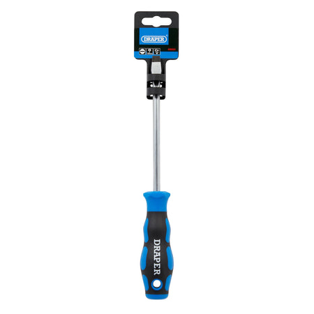 DRAPER 8.0 x 150mm Plain Slot Screwdriver with Soft Grip Handles: Model No.865