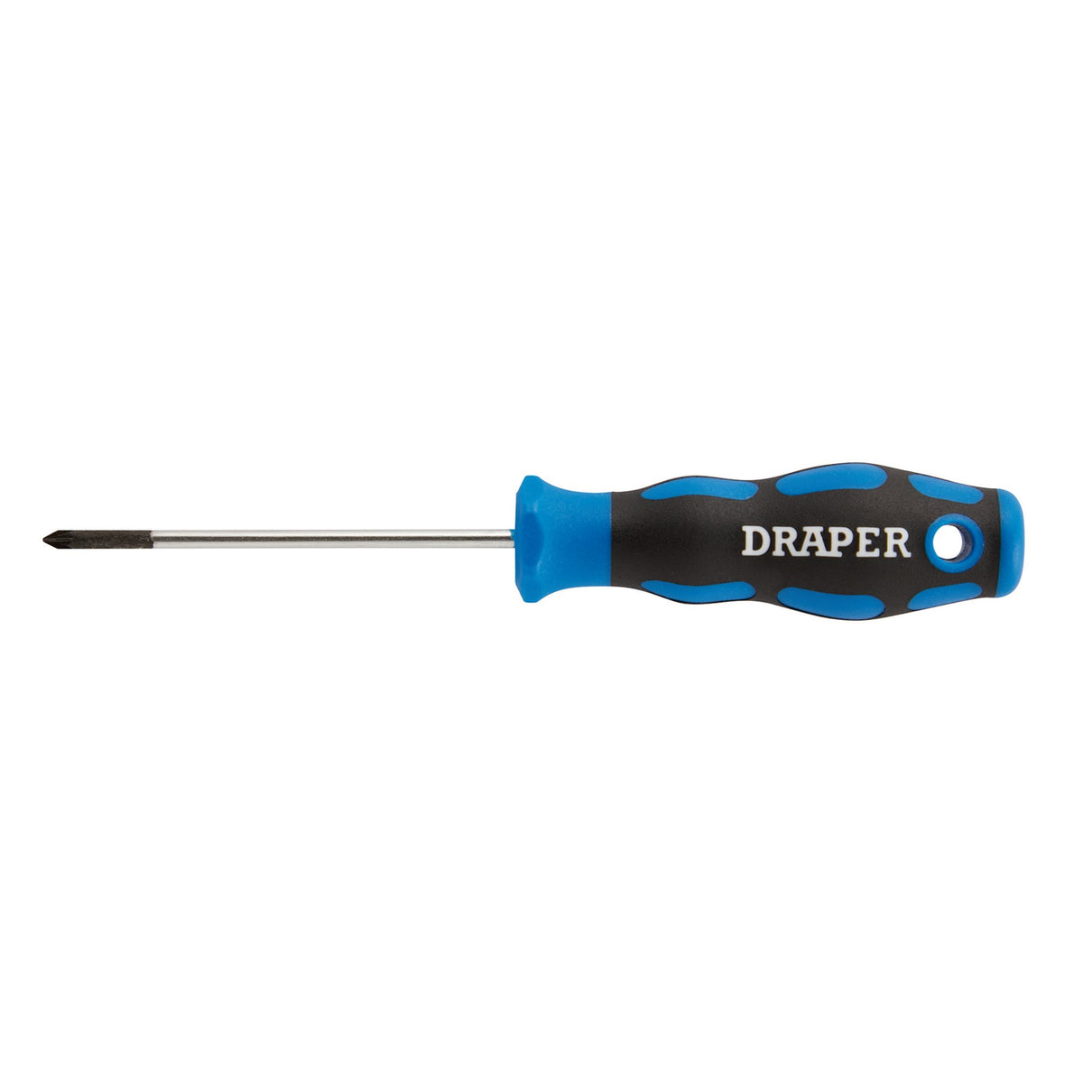 DRAPER No.0 x 75mm PZ Type Screwdriver with Soft Grip Handles: Model No.865PZ