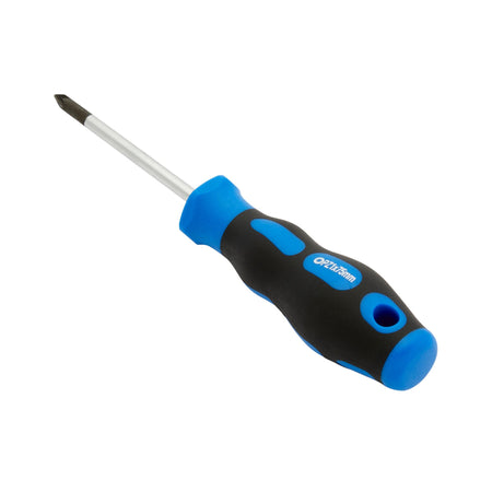 DRAPER No.1 x 75mm PZ Type Screwdriver with Soft Grip Handles: Model No.865PZ
