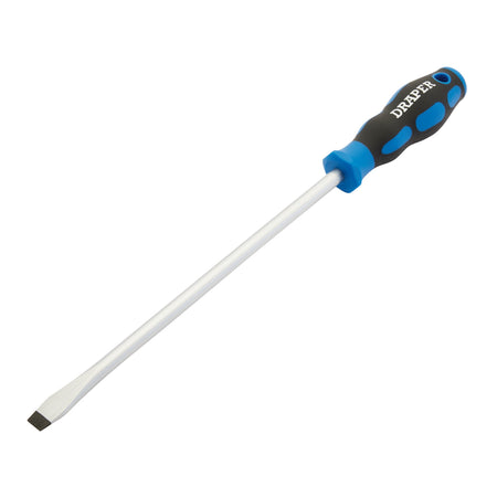DRAPER 9.5 x 250mm Plain Slot Screwdriver with Soft Grip Handles: Model No.865