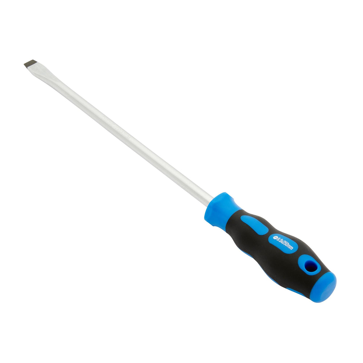 DRAPER 9.5 x 250mm Plain Slot Screwdriver with Soft Grip Handles: Model No.865